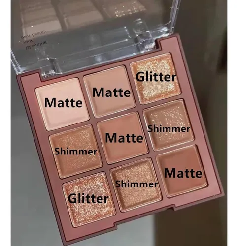 Paleta De Sombras Go Ho 9 Colores Nude Set 4