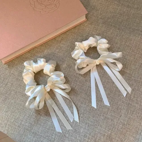 Corbata Elástica Dilraba Para El Pelo Con Lazo De Ballet Par
