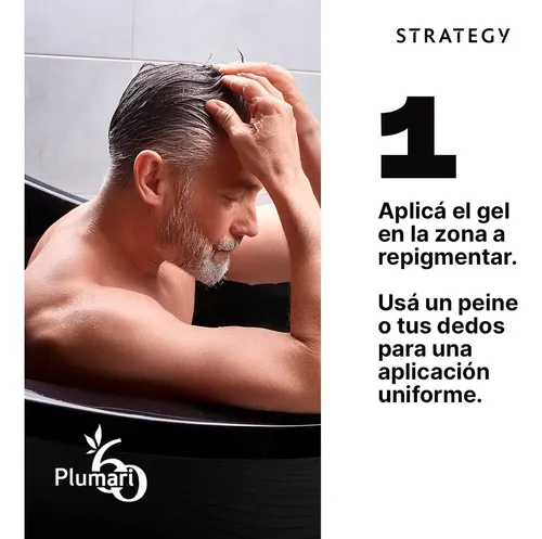 Gel De Repigmentación Capilar Strategy Plumari 4 Steps