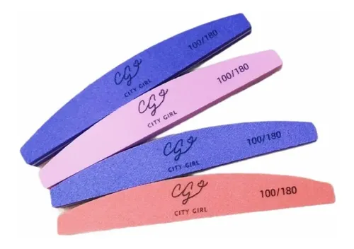 Lima Sponge 100/180 Nails Esculpidas X 10u