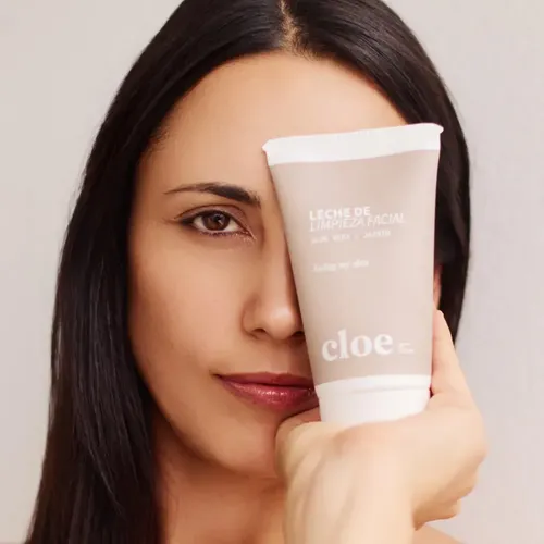 Leche de Limpieza Facial Vegano con Aloe Vera Cloe Cosmetica