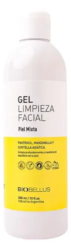 Kit Limpieza Facial Biobellus Gel Piel Mixta + Bruma Avena