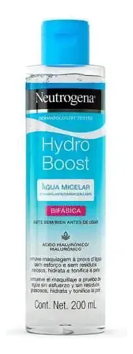 Agua Micelar Neutrogena 200ml Hydro Boost Bifásica