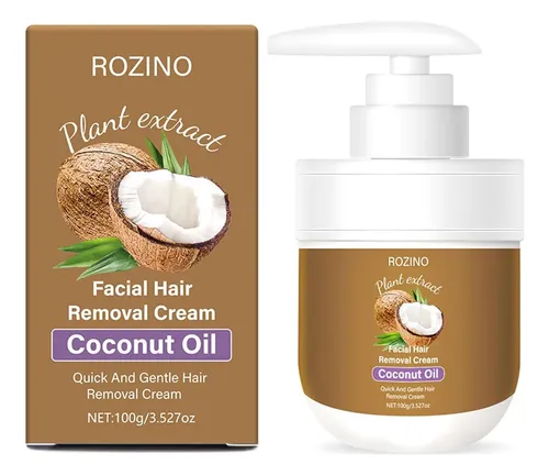 Crema Depilatoria Facial Coco/ Aloe/ Durazno 3.52 Oz