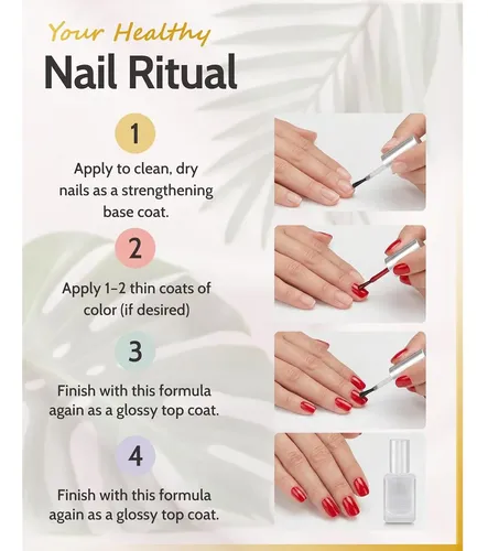 Esmalte Base Y Top Coat Karma Organic 2 En 1, 13 Ml