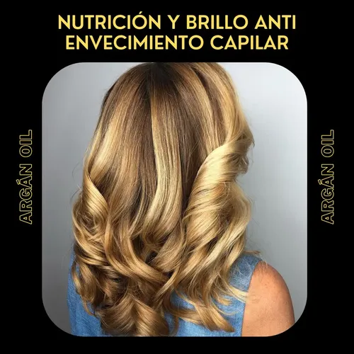 Serum Capilar Argan Oil C/aceite Puro Nutricion Intensa 60ml