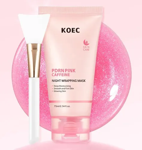 Mascarilla Facial Nocturna Koec Pink Caffeine 75ml