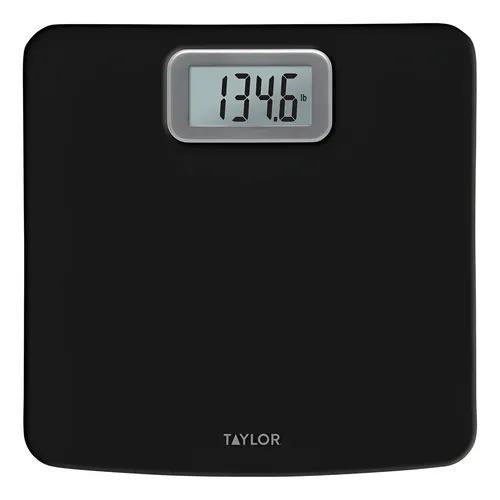 Báscula De Baño Taylor Digital Bath 180 Kg/400 Libras Negra
