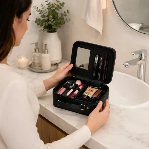 Bolso Organizador Porta Cosmeticos Baño Neceser Maquillaje