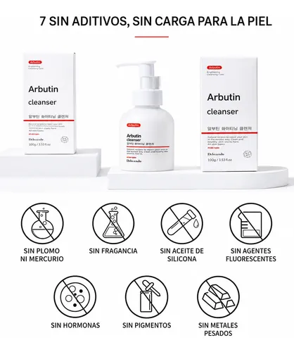Crema Limpieza Profunda Arbutin Deleventh Skincare Asiatico