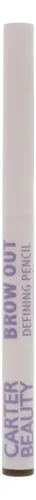 Lápiz De Cejas Carter Beauty Brow Out Dark 0.007 Oz