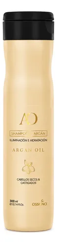 Kit Ossono Argán Cabello Seco Shampoo Máscara Oro Líquido