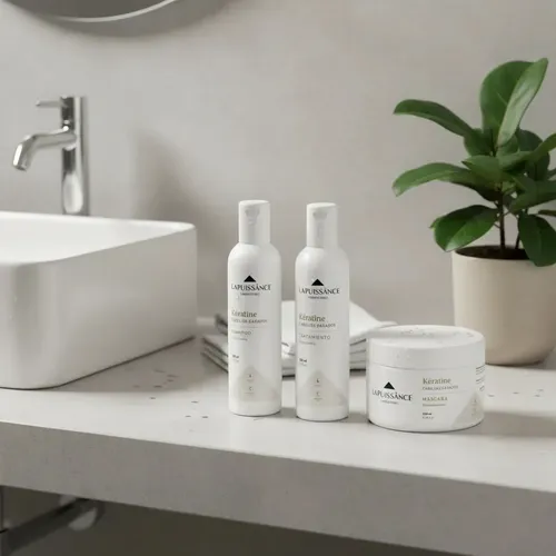 Shampoo + Acondicionador + Mascara Keratine – La Puissânce