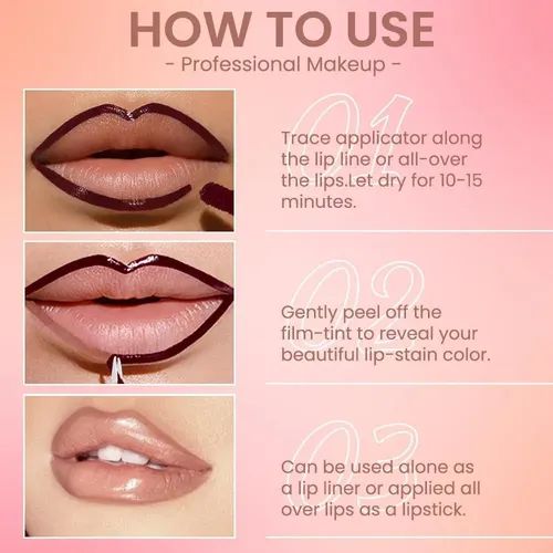 Delineador/ Tintes De Labios Peel Off Hxssll A03