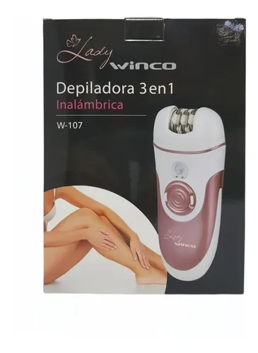 Depiladora Inalambrica 3 En 1 Winco W97 Lady Recargable Usb