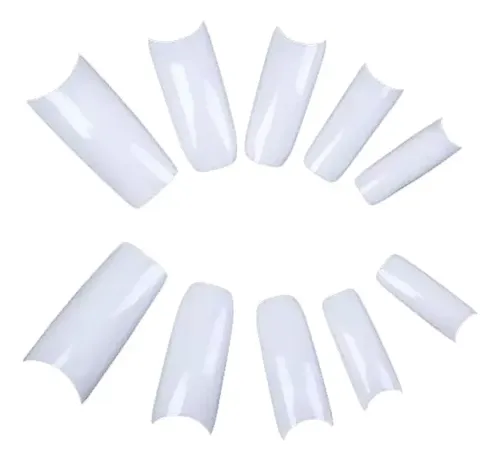 Tips Para Uñas Blanco Caja X 100 Un. Manicuria