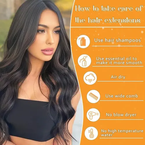 Extensiones De Pelo Con Cinta 14′ 20 Piezas Yddm 1b