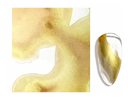 Base Coat Blooming Dorado Gold Champagne Uv/led De 10ml