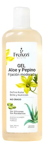 Frenzzi Gel De Aloe Y Pepino Fijación Moderada 350ml