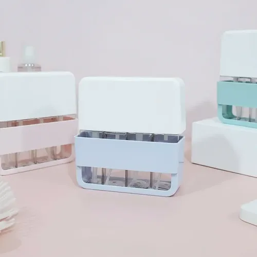 Botellas Maquillaje X4 Envase Dosificador Recargable