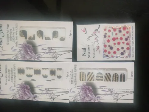 Pack De Sticker Para Uñas
