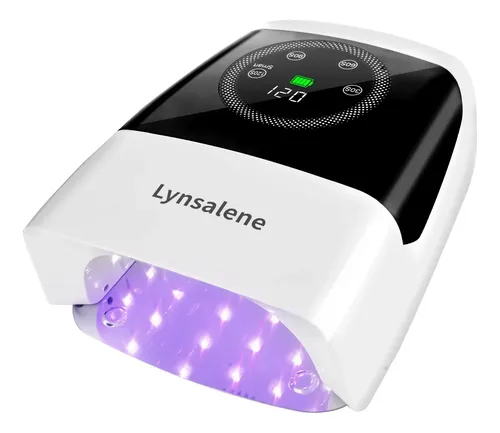 Lámpara Uv Recargable 132w Para Uñas Gel Con Temporizador