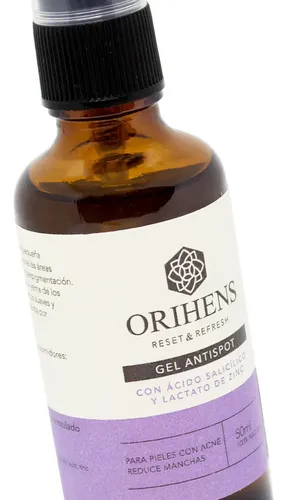Orihens Gel Exfoliante Antispot 50ml para Acné Ácido Salicílico Día/Noche