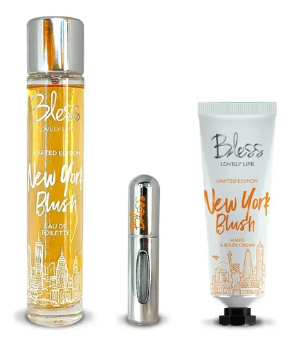 Trio New York Bush Edt Travel Perfumer Y Crema Corporal