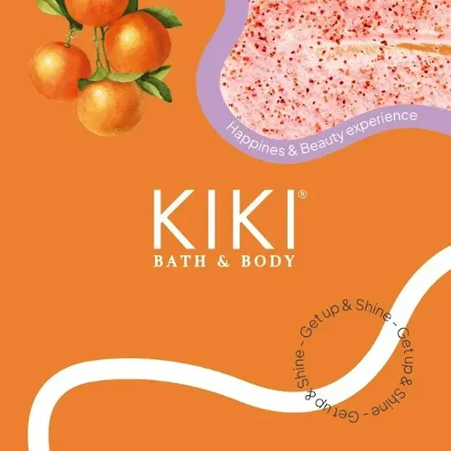 Exfoliante Corporal Idraet Body Scrub Kiki Orange And Ginger Fragancia Naranja