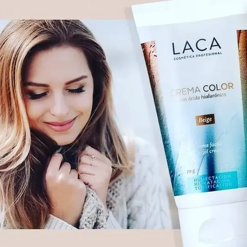 Crema Color Hidratante Con Ácido Hialurónico Laca