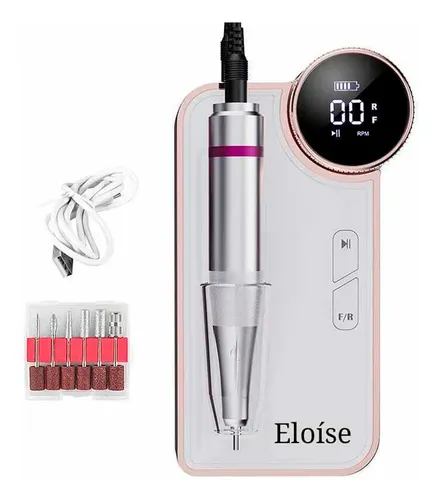Torno de Uñas Profesional Eloise 35000 RPM Manicura Pedicura