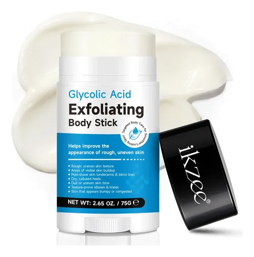 Body Stick With Glycolic Acid, Solid Non-sticky No Resin