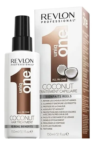 Tratamiento Pelo Seco Dañado Hidratante 10 En 1 Coco Revlon