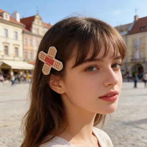 Pinzas Novedosas Para El Pelo En Forma De Cruz, 10 Unidades,