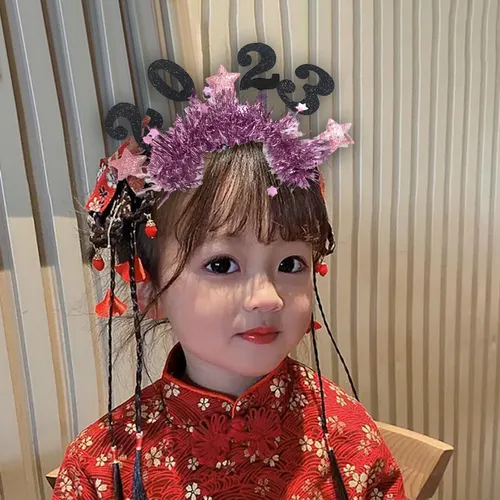 Diadema De Feliz Año Nuevo, Diademas De Aro Para El Pelo