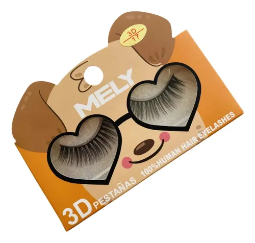 Pestañas Postizas Mely Animalitos Varios Modelos Eyelashes