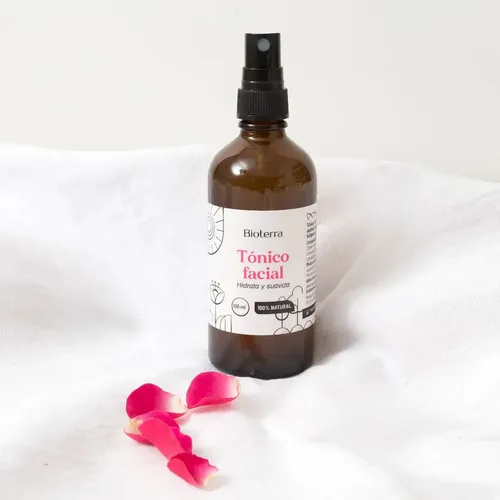 Tónico Facial Natural Bioterra 100% Vegano Piel Sensible 100ml