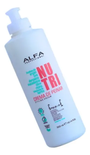 Crema para Peinar Alfa Professional Nutri para Cabello Seco y Dañado 300 ml