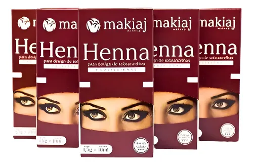 Henna Tinte Para Cejas Makiaj Brasil