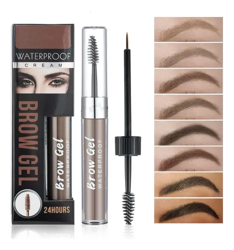 Gel Impermeable Para Cejas Maepeor 8 Tonos