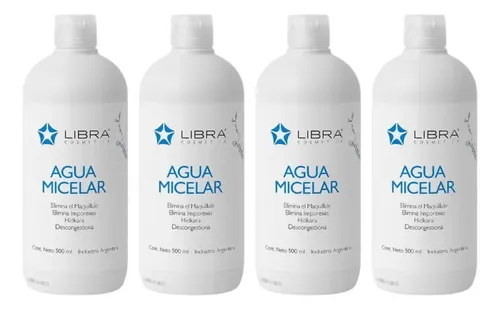 4 Agua Micelar 500gr. – Libra Cosmetica