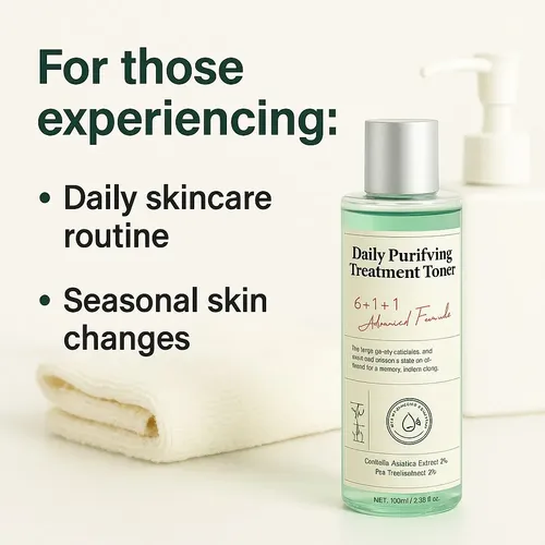Tónico Facial Purificante Exfoliante 100 Ml