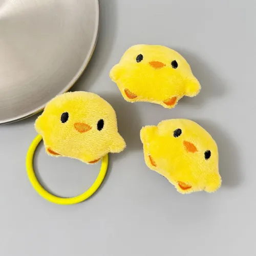 Adorable Accesorio De Peluche De Pato Amarillo En 3d Y Para