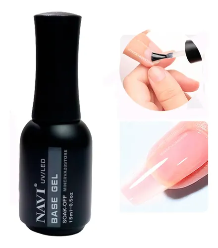 Base Coat Navi 15ml. Uñas Uv/led Semipermanente