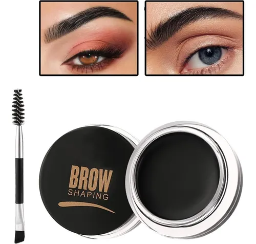 Gel De Cejas Impermeable Ionsgako Negro 24h