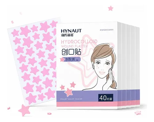 Parches Hidrocoloides Estrella Acne 5 Cajas 200 Pzs