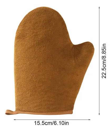 Manoplas De Bronceado Elásticas Guantes Aplicadores De &rp