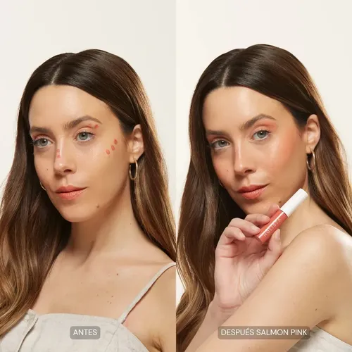 Holista Skincare Blush Rubor Líquido 8 Ml Tono Del Maquillaje Salmon Pink