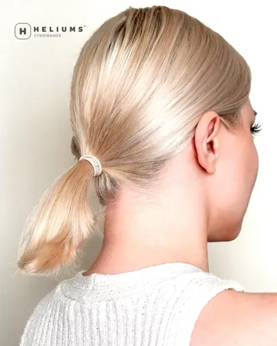 Cintas Elásticas Con Helio Para Cabello Fino De 2 Mm, Color