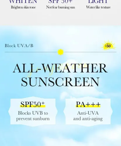 Protector Solar Bioaqua  Whitening Sunscreen Spf50+
